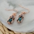 Picture of Classic Rose Gold Plated Dangle Earrings with Fast Shipping