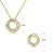 Picture of Attractive White Classic Necklace and Earring Set For Your Occasions