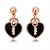 Picture of Hot Selling Rose Gold Plated Casual Dangle Earrings From Reliable Factory