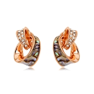 Picture of Rose Gold Plated Classic Stud Earrings Online Shopping