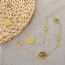 Show details for Classic Gold Plated Long Chain Necklace at Unbeatable Price