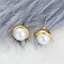 Show details for New Artificial Pearl Classic Stud Earrings