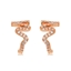 Show details for Distinctive White Copper or Brass Stud Earrings with Low MOQ