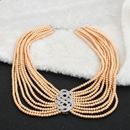 Show details for Bling Casual Cubic Zirconia Pendant Necklace Show details for Bling Casual Cubic Zirconia Pendant Necklace