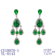 Picture of Luxury Big Dangle Earrings Online Only