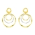 Picture of Great Value Gold Plated Big Dangle Earrings with Member Discount