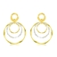 Show details for Great Value Gold Plated Big Dangle Earrings with Member Discount