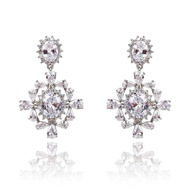 Picture of Recommended Platinum Plated Casual Dangle Earrings from Top Designer