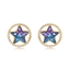 Show details for Beautiful Cubic Zirconia Star Big Stud Earrings
