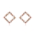 Picture of Copper or Brass Cubic Zirconia Big Stud Earrings at Unbeatable Price