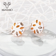 Picture of Rose Gold Plated Classic Big Stud Earrings of Original Design