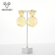 Picture of Funky Dubai Gold Plated Dangle Earrings