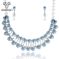 Picture of Modern Venetian Pearl Concise 2 Pieces Jewelry Sets