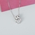 Picture of Fashion Cubic Zirconia White Pendant Necklace