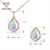 Picture of Classic Rose Gold Plated Necklace and Earring Set with Fast Shipping