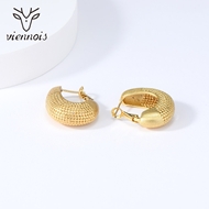 Picture of Zinc Alloy Gold Plated Huggie Earrings For Your Occasions