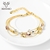 Picture of Bulk Gold Plated Zinc Alloy Fashion Bracelet Exclusive Online