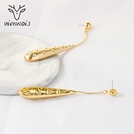 Picture of Eye-Catching Gold Plated Dubai Dangle Earrings with Member Discount