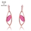 Show details for Mainstream Of  Rose Gold Plated Classic Drop & Dangle