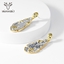 Show details for Dubai Medium Dangle Earrings with Beautiful Craftmanship