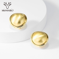 Picture of Irresistible Gold Plated Medium Stud Earrings As a Gift