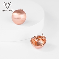 Picture of Rose Gold Plated Fashion Stud Earrings Factory Supply