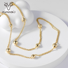 Show details for Need-Now Blue Fashion Long Chain Necklace from Editor Picks