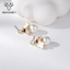 Show details for Hypoallergenic Gold Plated Casual Stud Earrings with Easy Return