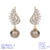 Picture of Great Cubic Zirconia Gold Plated Dangle Earrings