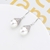 Picture of Charming White Luxury Dangle Earrings As a Gift