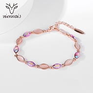 Picture of Shop Platinum Plated Opal Fashion Bracelet with Wow Elements