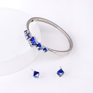 Show details for Fashion Platinum Plated 2 Piece Jewelry Set with Beautiful Craftmanship Show details for Fashion Platinum Plated 2 Piece Jewelry Set with Beautiful Craftmanship