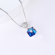 Show details for Unusual Small Platinum Plated Pendant Necklace Factory Direct Show details for Unusual Small Platinum Plated Pendant Necklace Factory Direct