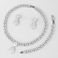 Show details for Nice Cubic Zirconia Luxury 3 Piece Jewelry Set Show details for Nice Cubic Zirconia Luxury 3 Piece Jewelry Set