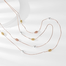 Show details for Featured Gold Plated Classic Long Chain Necklace with Full Guarantee