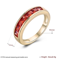 Picture of Copper or Brass Cubic Zirconia Fashion Ring in Flattering Style