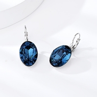 Show details for Reasonably Priced Platinum Plated Swarovski Element Small Hoop Earrings with Low Cost Show details for Reasonably Priced Platinum Plated Swarovski Element Small Hoop Earrings with Low Cost