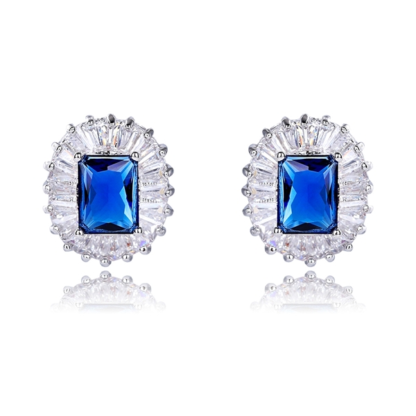 Picture of Cheap Platinum Plated Luxury Stud Earrings From Reliable Factory