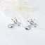 Show details for Wholesale Platinum Plated Zinc Alloy Stud Earrings with No-Risk Return