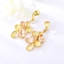 Show details for Good Quality Big Multi-tone Plated Dangle Earrings