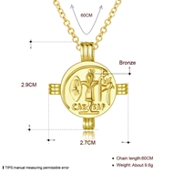 Picture of Distinctive Gold Plated Dubai Pendant Necklace with Low MOQ