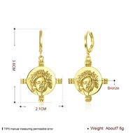 Picture of Attractive Gold Plated Dubai Dangle Earrings For Your Occasions