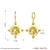 Picture of Attractive Gold Plated Dubai Dangle Earrings For Your Occasions