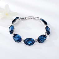 Show details for Funky Small Platinum Plated Fashion Bracelet