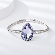 Show details for Platinum Plated Zinc Alloy Fashion Bracelet from Certified Factory