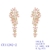 Picture of Hypoallergenic Gold Plated Luxury Dangle Earrings with Easy Return