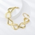 Picture of Great Value Gold Plated Zinc Alloy Fashion Bracelet with Full Guarantee