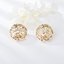 Show details for Eye-Catching Gold Plated Dubai Stud Earrings with Member Discount