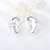 Picture of Brand New Gold Plated Medium Stud Earrings with Full Guarantee