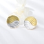 Show details for Sparkly Dubai Medium Stud Earrings